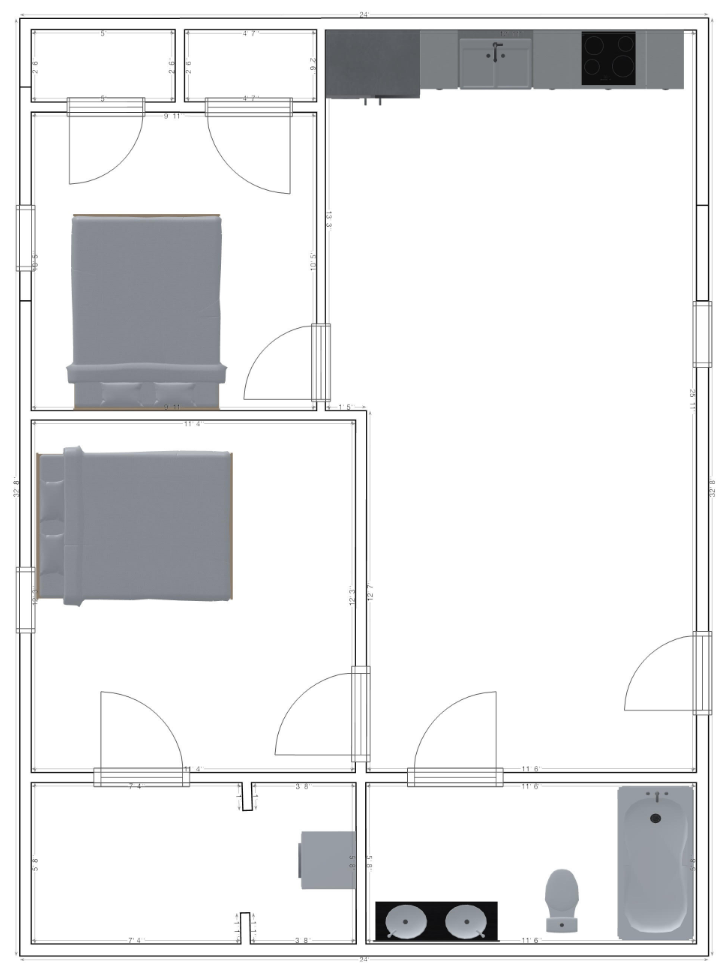 Crossing Point floor plan