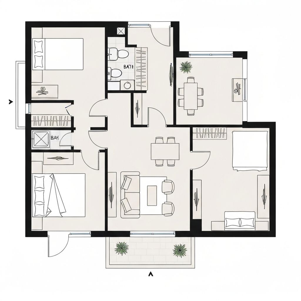 Depot Studio floor plan