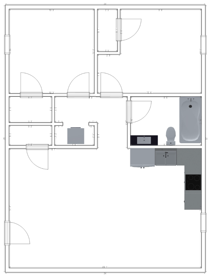 Switch House floor plan